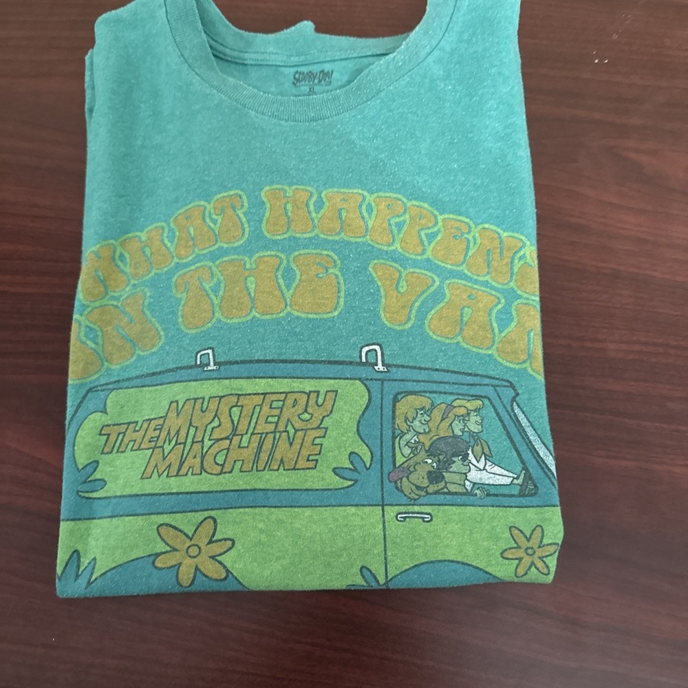 Scooby Doo Extra Large T-Shirt Shirt Green